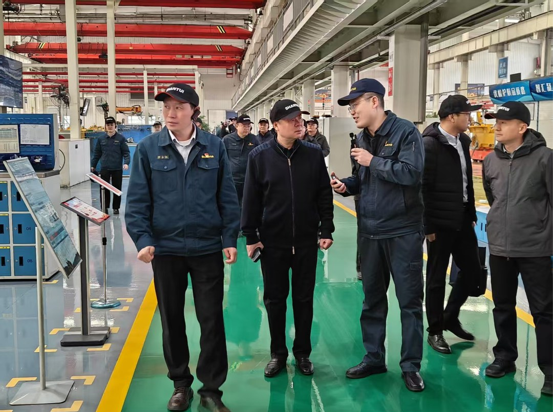 互訪交流 攜手共進 集團與山推股份開展互訪交流活動